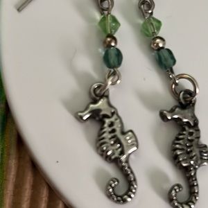 Sea Horse Earrings.